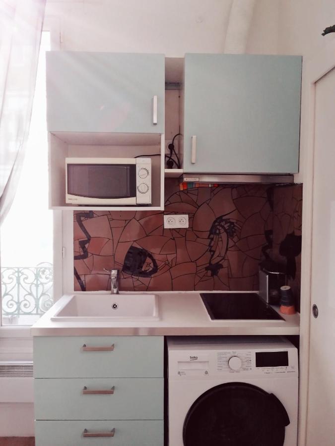Studio Situe Dans Un Quartier Calme Et Residentiel A Montrouge A Seulement 2 Minutes Du Metro Exteriör bild